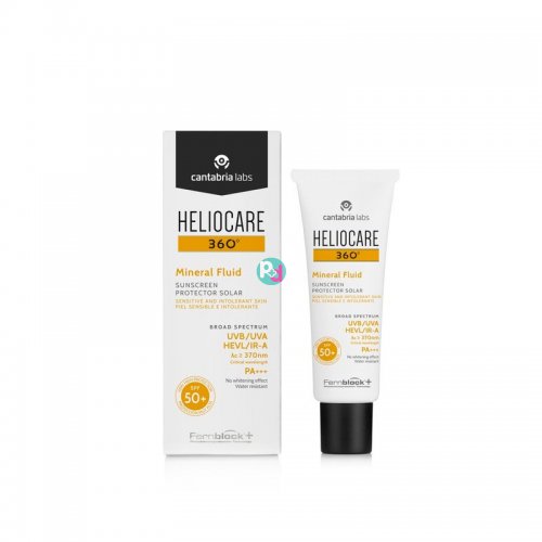 Heliocare 360 Mineral  Face Fluid Cream SPF50+ 50ml