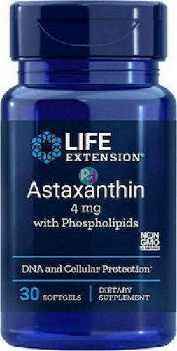 Life Extension Astaxanthin with Phospholipids 4 mg 30 Softgels