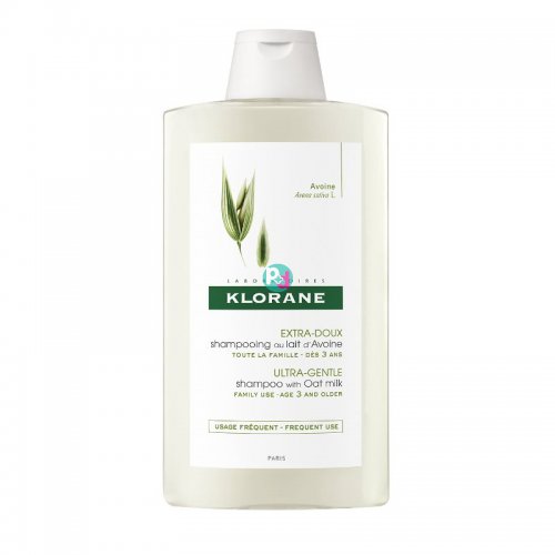 Klorane Shampoo with Oat ages 3+ 400ml