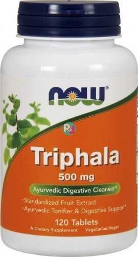 Now Foods Triphala 500mg 120tabs