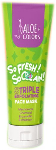 Aloes + So Fresh So Clean Triple Exfoliating Face Mask 60ml