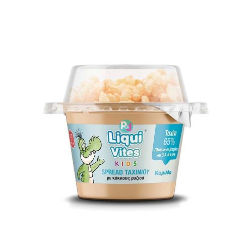 Vican Liqui Vites Kids Spread Ταχινιού Με  Καρύδα & Κόκκους Ρυζιού 44γρ