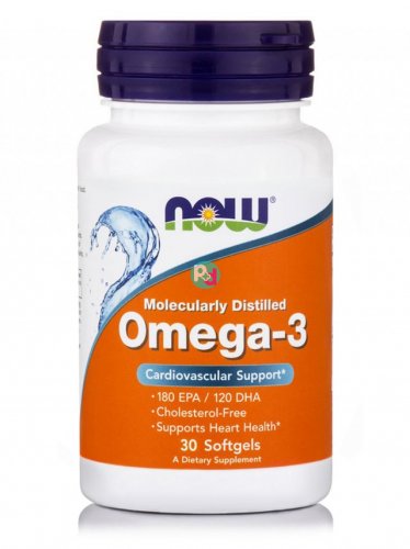 Now Omega-3 1000mg 30 Soft Capsules