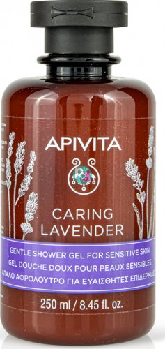 Apivita Caring Lavender Showergel 250ml