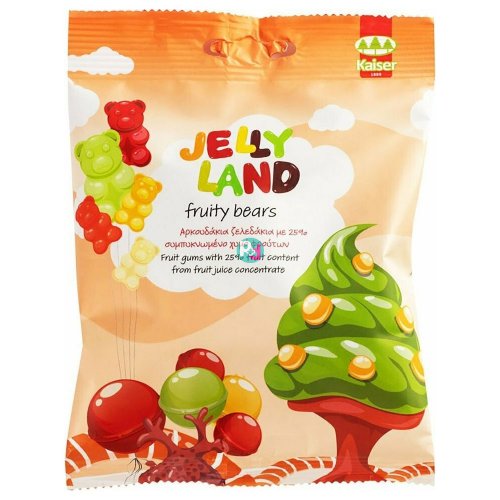 Kaiser Jelly Land Fruity Bears 100gr