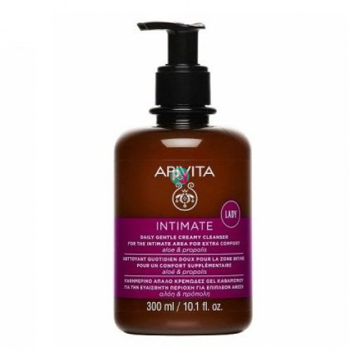  Apivita Intimate Lady, Creamy Cleanser For The Sensitive Area 300ml