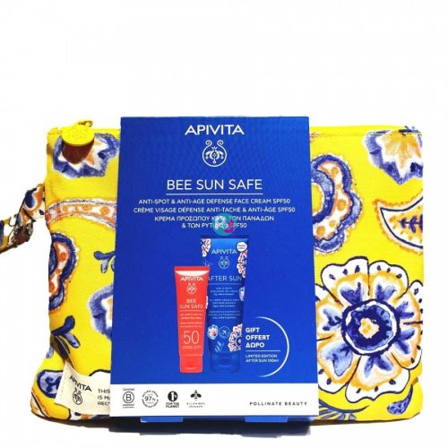 Apivita Bee Sun Safe Anti-Spot & Anti-Age Face Cream 50ml + After Sun Face & Body 100ml