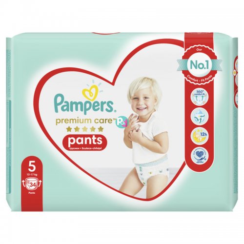 Pampers Premium Care Pants No5 12-17kg 34τμχ 
