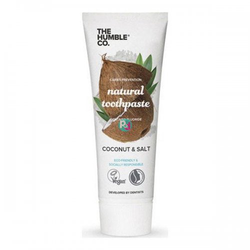 The Humble Co. Natural Coconut & Salt Toothpaste 75ml