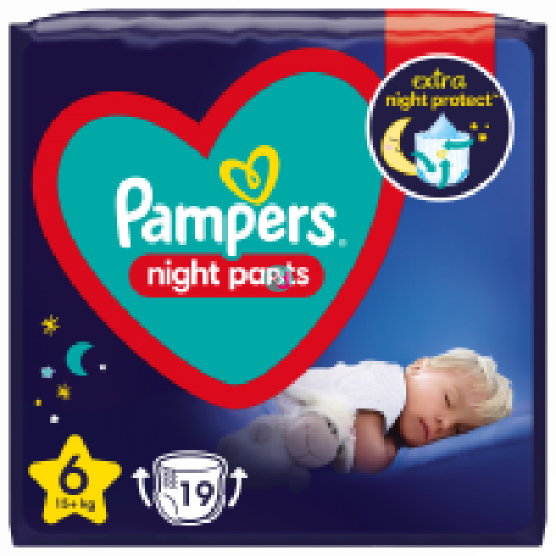 Pampers Night Pants No6 15+ 19τμχ