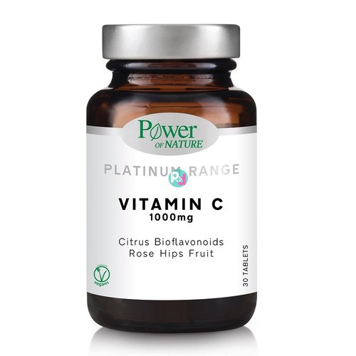 Power of Nature Platinum Range Vitamin C 1000mg 30 δισκία