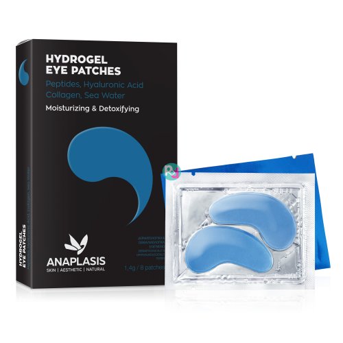 Anaplasis Hydrogel Eye Patches Moisturizing & Detoxifying 8pcs