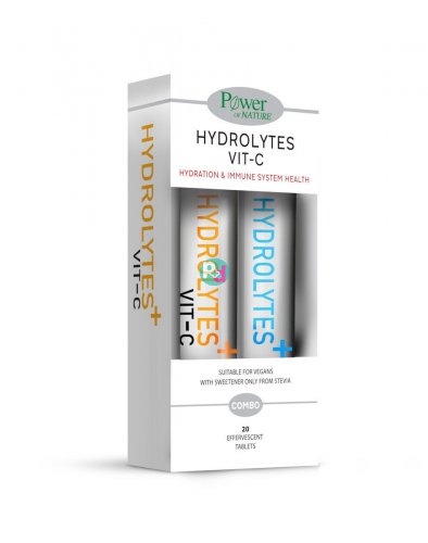 Power Health Hydrolytes 20 Effervescent tablets Vit C 500mg 20 Effervescent Tabs