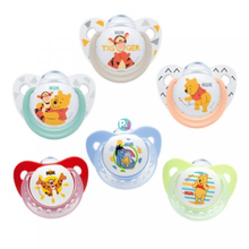 Nuk Nuk Trendline Disney Silicone Soother with ring No 2