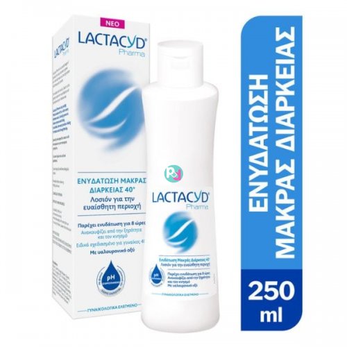  Lactacyd Pharma Ultra Moisturizing, Sensitive Area Cleansing Lotion For Women 40+ 250ml