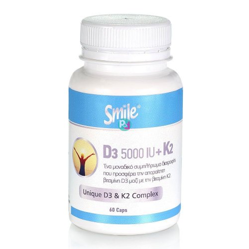 Smile - D3 5000iu + K2 - 60caps