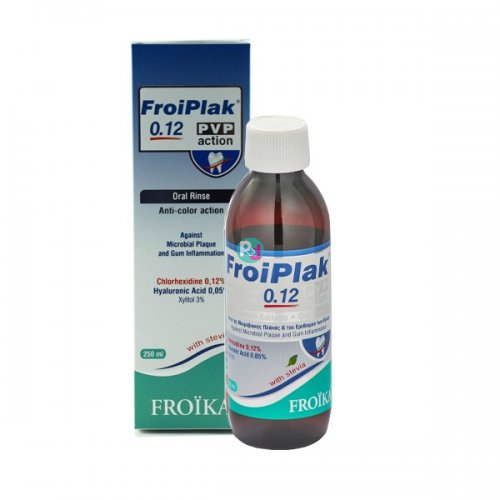 Froiplak Mouthwash PVP action 0,12% 250ml