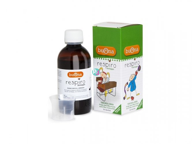 Buona Respiro Syrup For Dry And Productive Cough From 1 Year