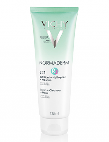 Vichy Normaderm 3IN1 Cleansing Scrub-Mask 125ml