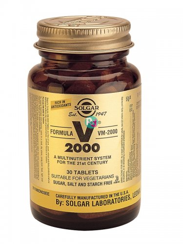 Solgar Formula VM-2000 Multi-Nutrient: 30 Tablets