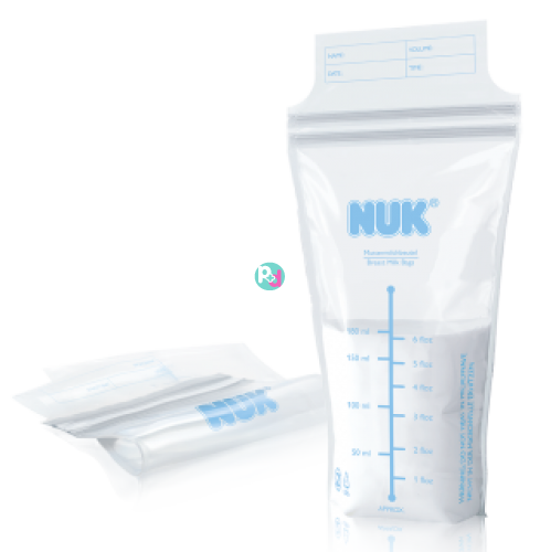 Nuk Breast Milk Storage Bags 25pieces