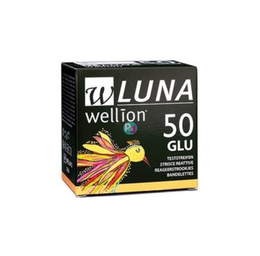 Wellion Luna Glu 50 Strips