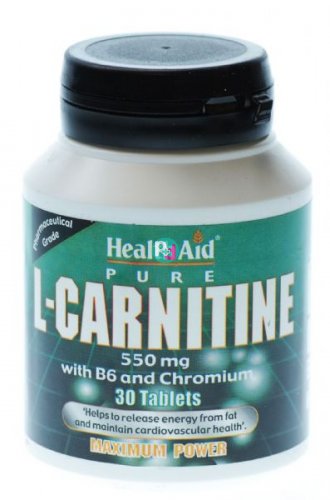Health Aid L-Carnitine 550mg 30Tabs