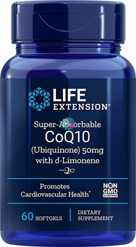 Life Extension Co Q10 50mg 60Softegels