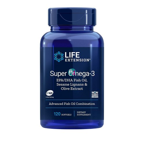 Life Extension Super Omega -3 EPA/DHA 60Softgels