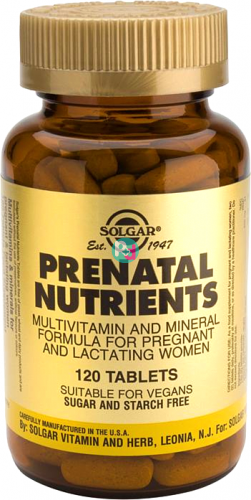 Solgar Prenatal Nutrients 120Tabs