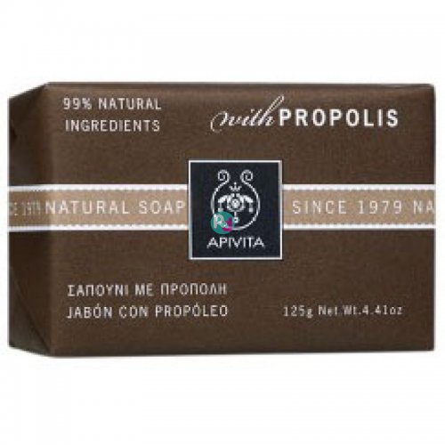 Apivita Natural Soap With Propolis 125gr