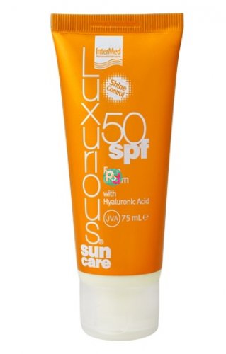Luxurious Sun Care Face Cream SPF50 75ml