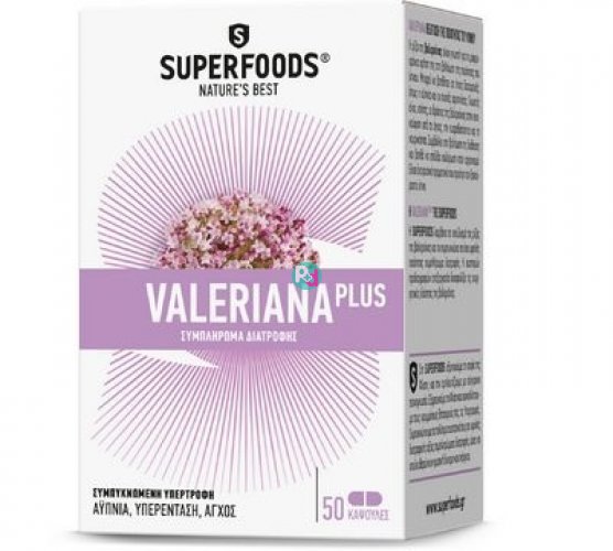 Superfoods Valeriana Plus 50Caps