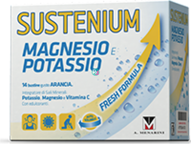 Menarini Sustenium Μαγνήσιο και Κάλιο 14 Φακελάκια