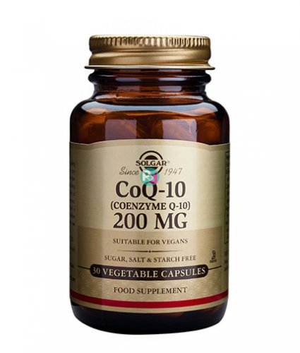 Solgar Coenzyme Q-10 200mg 30 Caps