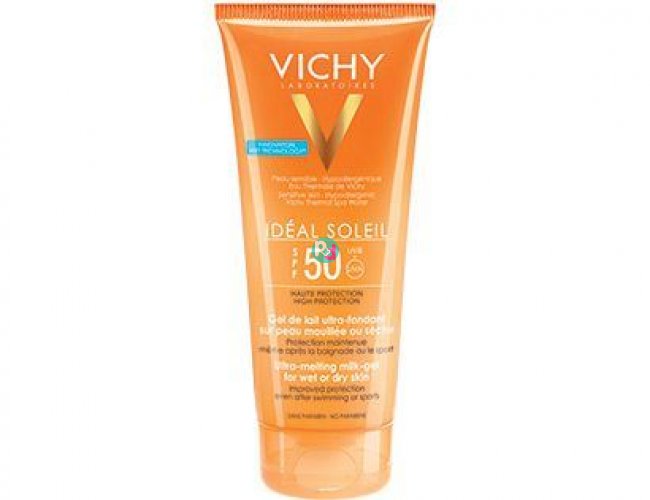 Vichy Ideal Soleil Sunscreen Milk-Gel Spf 50 200ml