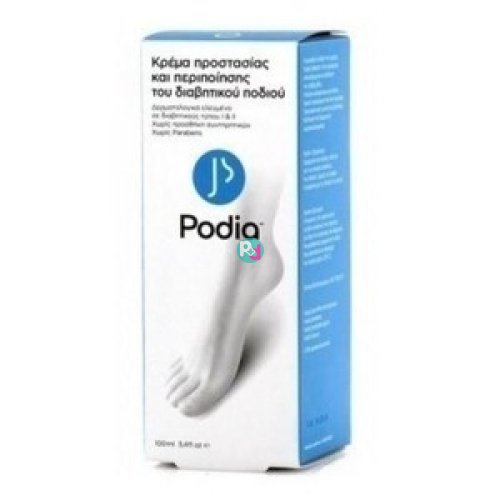 Podia Diabetic Foot Cream Protection & Care Cream 100ml