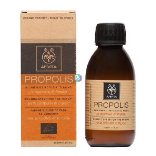 Apivita Propolis Organic Syrup For Neck 150ml
