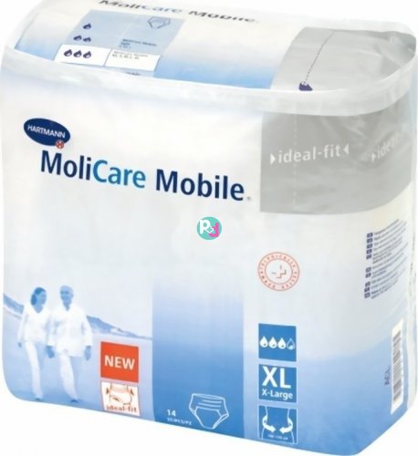 Hartmann Molicare Mobile X-Large Incontinence Diapers 14pcs