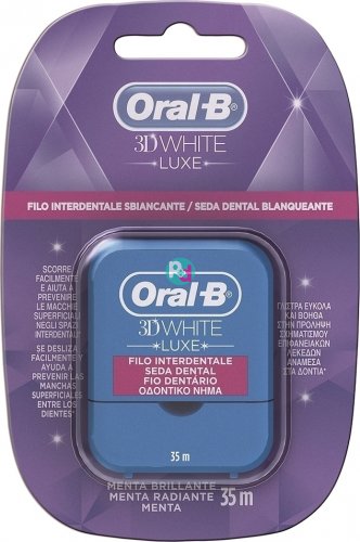 Oral B 3D White Luxe Dental Floss 35 m