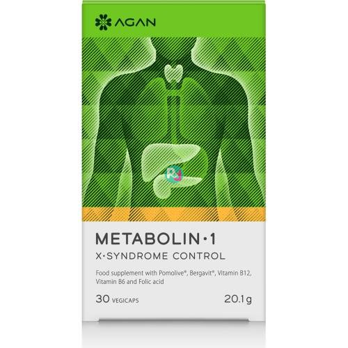 Agan Metabolin 1 X. Syndrome Control 30 Caps