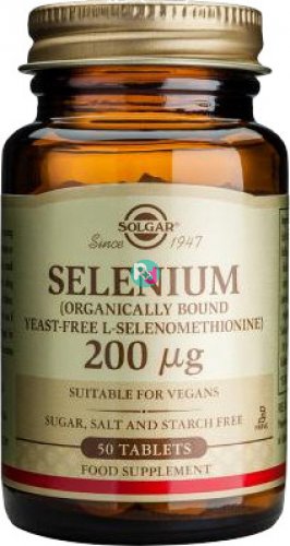 Solgar Selenium 200 μg 50 Tabs