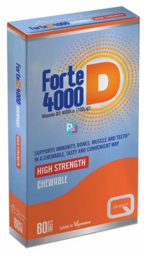 Quest Forte 4000 D 60Tablets 
