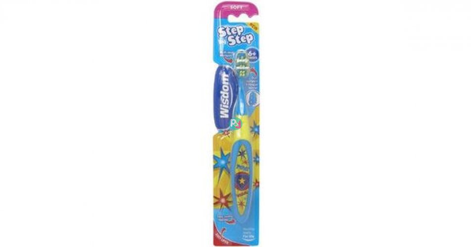 Wisdom Step By Step Soft Toothbrush 6+ Years