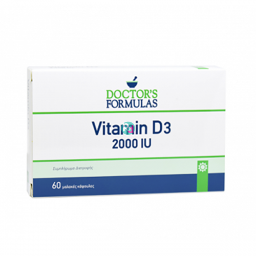 Doctor's Formulas Vitamin D3 2000 iu 60 Caps