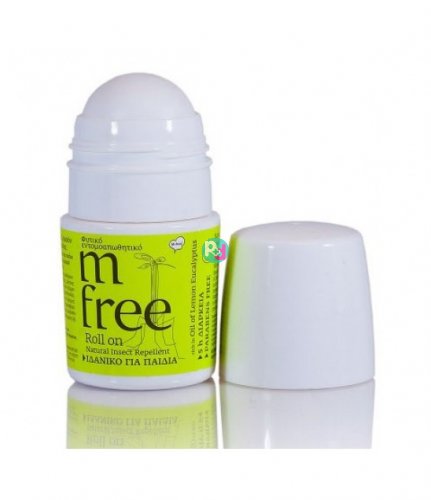 M free Roll on Natural Insect Repellent 50ml.