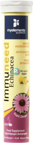 My Elements Immuneed Echinacea 20 Effervescent Tablets