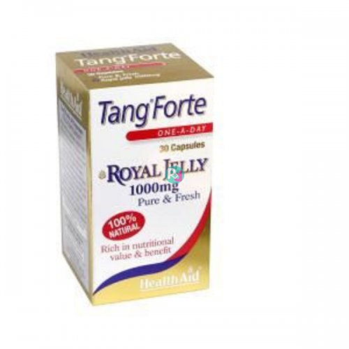 Health Aid Tang Forte Βασιλικός Πολτός 1000mg 30 Caps