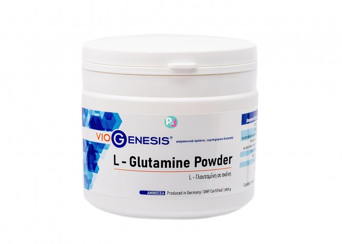 Viogenesis L-Glutamine in Powder Form, 250 gr