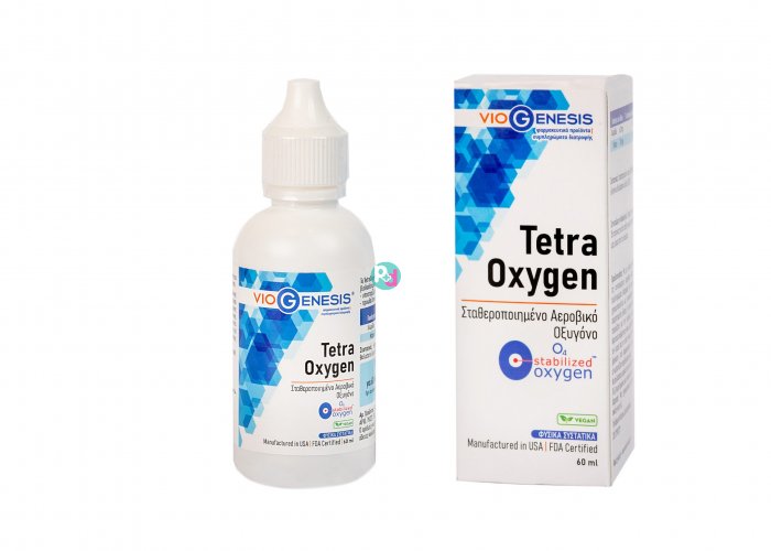 Viogenesis Tetra Oxygen (O4 Stabilized Oxygen) 60 ml